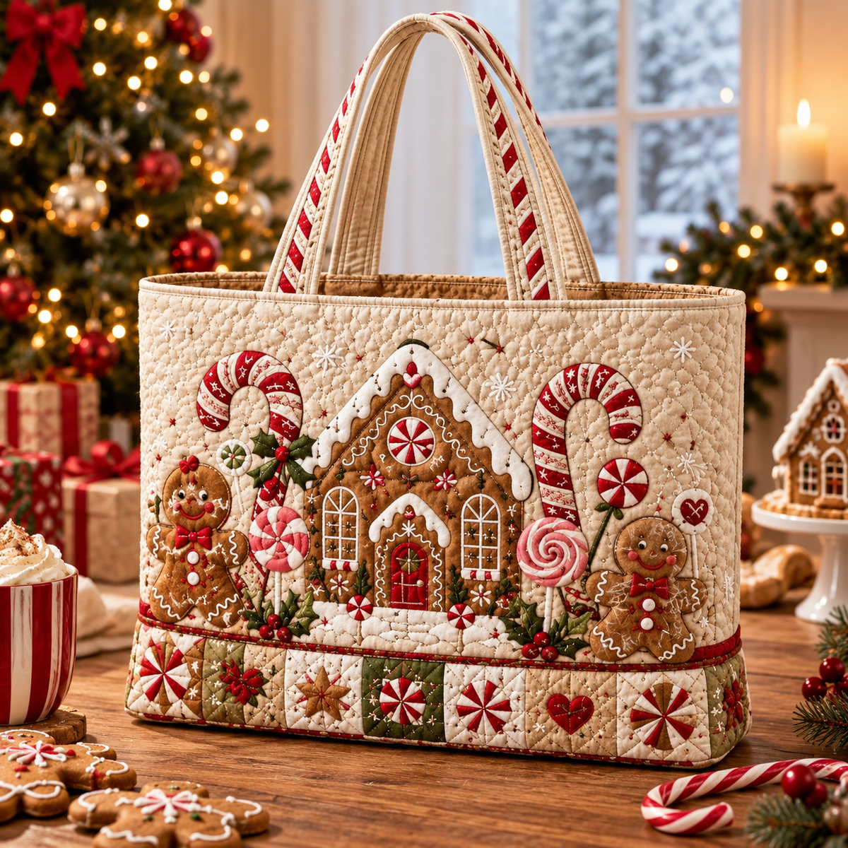 🎄 Monis Winterzauber Tasche
